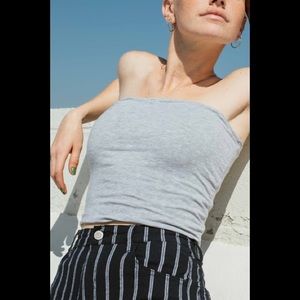 Brandy Melville gray tube top!